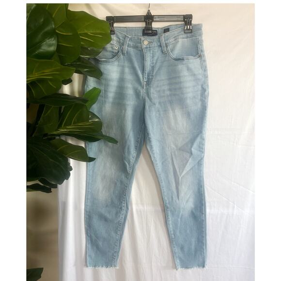 Lucky Brand Light Wash Mid Rise Ava Ankle Jeans Womens Size 12/31 - Picture 1 of 6